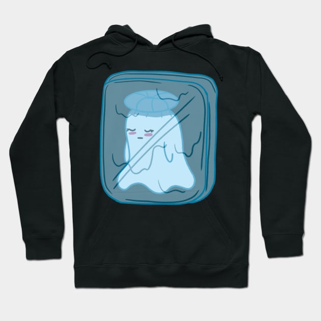 Little Ghost Frost Hoodie by nathalieaynie